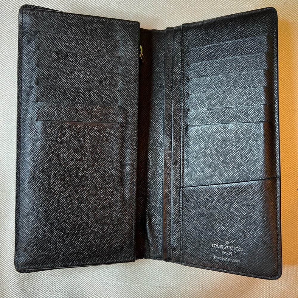 LOUIS VUITTON LV Graphite Brazza Bifold Wallet Organizer Cardholder Wallet - Picture 3 of 16